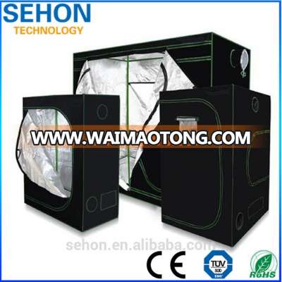 Greenhouse grow tent complete kits home grow box 600D hydroponics 120*120*200cm indoor HPS mylar grow tent